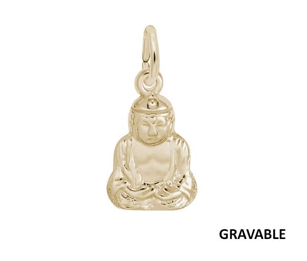 PENDENTIF ARGENT/PVD OR BOUDDHA - NU 0651 PL - NUCO/REMBRANDT PENDENTIF ARGENT/PVD OR BOUDDHA - NU 0651 PL - NUCO/REMBRANDT