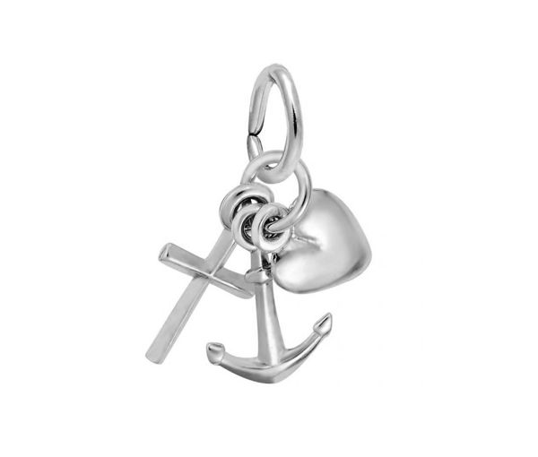 PENDENTIF 14K BL FOI,ESPOIR,CHARITÉ - NU 0908 14W - NUCO/REMBRANDT PENDENTIF 14K BL FOI,ESPOIR,CHARITÉ - NU 0908 14W - NUCO/REMBRANDT