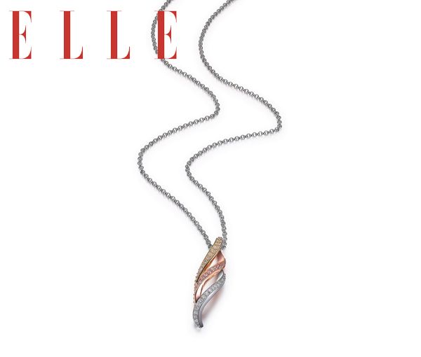 PENDENTIF ARGENT 3T OCÉAN CZ 18'' - PJ R0LB700044 - ELLE PENDENTIF ARGENT 3T OCÉAN CZ 18'' - PJ R0LB700044 - ELLE