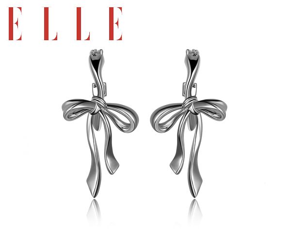 BOUCLES ANNEAUX ELLE ARGENT RUBAN - PJ R2LC6NA00J - ELLE BOUCLES ANNEAUX ELLE ARGENT RUBAN - PJ R2LC6NA00J - ELLE