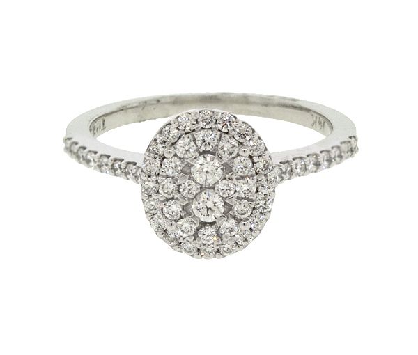 BAGUE EN OR 14K BLANC SERTIE DE DIAMANTS - S LR0778W - BIJOUX D'IMPORTATION BAGUE EN OR 14K BLANC SERTIE DE DIAMANTS - S LR0778W - BIJOUX D'IMPORTATION