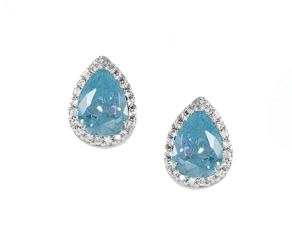 BOUCLES EN FORME DE GOUTTE EN ARGENT RHODIÉ SERTI DE CUBIQUES ZIRCONIAS DE COULEURS VARIÉES - SP BGS00441BDE - BIJOUX D'IMPORTATION BOUCLES EN FORME DE GOUTTE EN ARGENT RHODIÉ SERTI DE CUBIQUES ZIRCONIAS DE COULEURS VARIÉES - SP BGS00441BDE - BIJOUX D'IMPORTATION