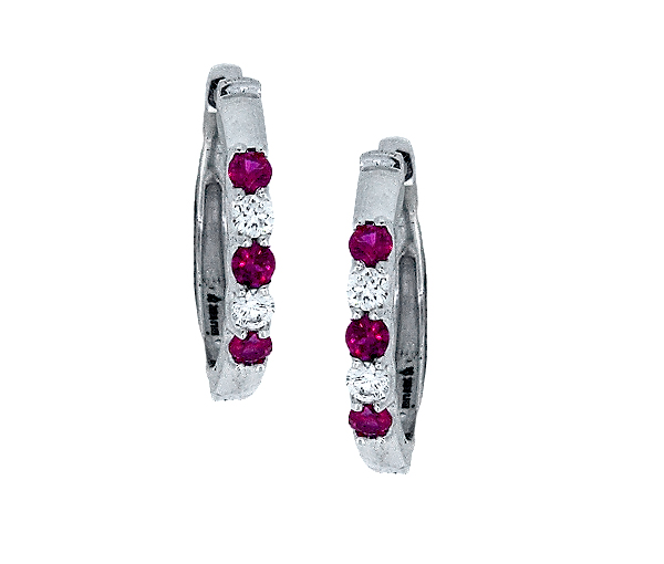 BOUCLES HUGGIES EN OR SERTIES DE DIAMANTS DE LABORATOIRE ET DE PIERRES DE COULEURS DE LABORATOIRE - BH LGG102ER - BEVERLY HILLS BOUCLES HUGGIES EN OR SERTIES DE DIAMANTS DE LABORATOIRE ET DE PIERRES DE COULEURS DE LABORATOIRE - BH LGG102ER - BEVERLY HILLS