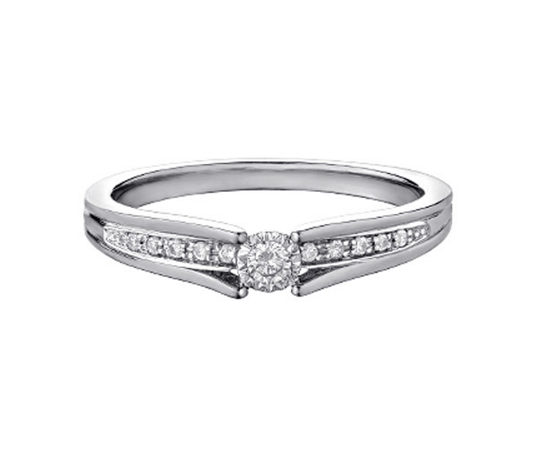 BAGUE EN OR 10K SERTIE DE DIAMANTS - CR DX820W - BIJOUX CANADIEN BAGUE EN OR 10K SERTIE DE DIAMANTS - CR DX820W - BIJOUX CANADIEN