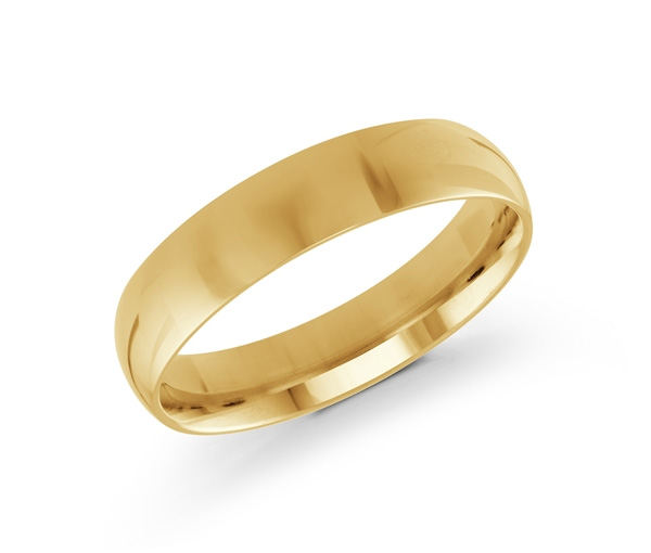 JONC UNI EN OR 10K 5MM DE LARGEUR - ML J101Y510 - MALO JONC UNI EN OR 10K 5MM DE LARGEUR - ML J101Y510 - MALO