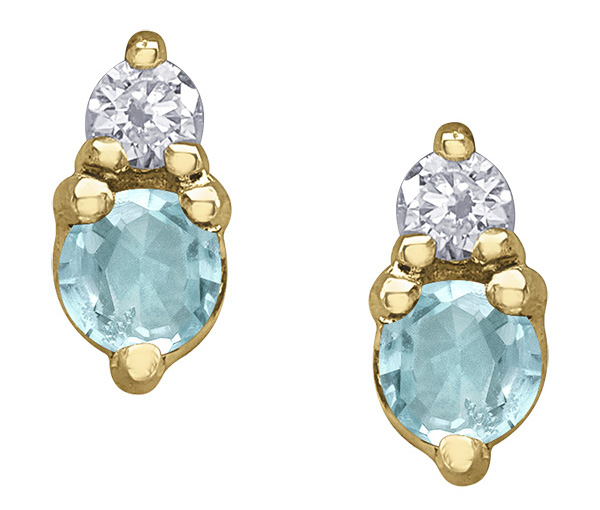 BOUCLES EN OR SERTIES DE DIAMANTS ET DE PIERRES DE NAISSANCES VARIÉES - CR DX951YAQ - BIJOUX CANADIEN BOUCLES EN OR SERTIES DE DIAMANTS ET DE PIERRES DE NAISSANCES VARIÉES - CR DX951YAQ - BIJOUX CANADIEN