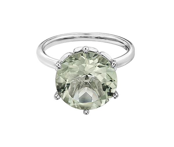 BAGUE EN OR JAUNE, ROSE OU BLANC SERTIE D'UNE PIERRE VARIÉE - CR DX680WGGA - BIJOUX CANADIEN BAGUE EN OR JAUNE, ROSE OU BLANC SERTIE D'UNE PIERRE VARIÉE - CR DX680WGGA - BIJOUX CANADIEN