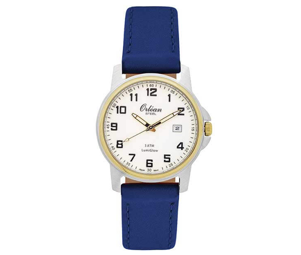 MONTRE ORLEAN ACIER 2T LUMIGLOW - BA ME3192-BL - ORLEAN MONTRE ORLEAN ACIER 2T LUMIGLOW - BA ME3192-BL - ORLEAN