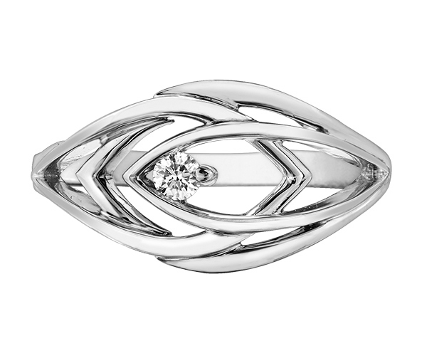 BAGUE EN OR SERTIE D'UN DIAMANT CANADIEN - CR ML402W - BIJOUX CANADIEN BAGUE EN OR SERTIE D'UN DIAMANT CANADIEN - CR ML402W - BIJOUX CANADIEN