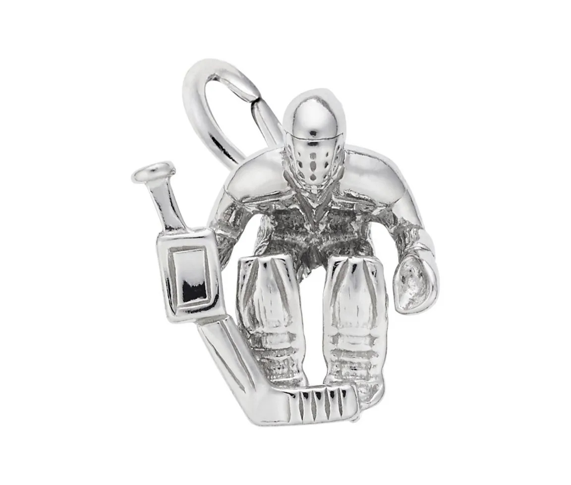 PENDENTIF GARDIEN DE BUT 3D EN ARGENT OU EN OR - NU 8263ARG - NUCO/REMBRANDT PENDENTIF GARDIEN DE BUT 3D EN ARGENT OU EN OR - NU 8263ARG - NUCO/REMBRANDT