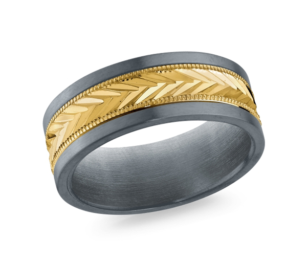 JONC EN TANTALE ET OR 14K - ML MRDTC60Y - MALO JONC EN TANTALE ET OR 14K - ML MRDTC60Y - MALO