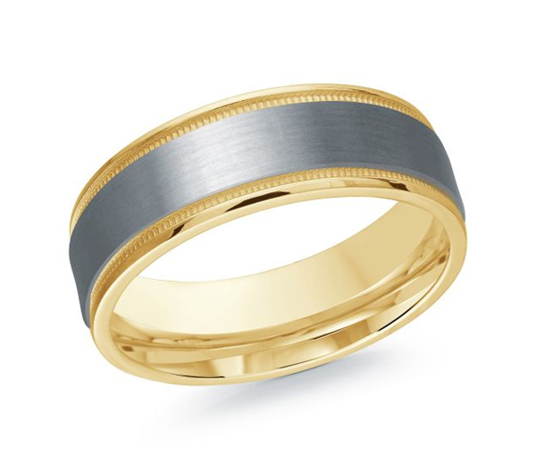 JONC EN OR 14K ET TANTALE - ML MRDTN29Y - MALO JONC EN OR 14K ET TANTALE - ML MRDTN29Y - MALO