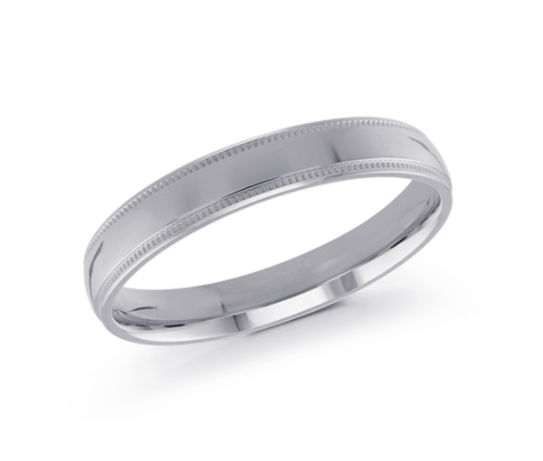 JONC EN OR 3MM DE LARGEUR AVEC MOTIF MILGRAIN SUR LES CÔTÉS - ML J102/3WL14 - MALO JONC EN OR 3MM DE LARGEUR AVEC MOTIF MILGRAIN SUR LES CÔTÉS - ML J102/3WL14 - MALO