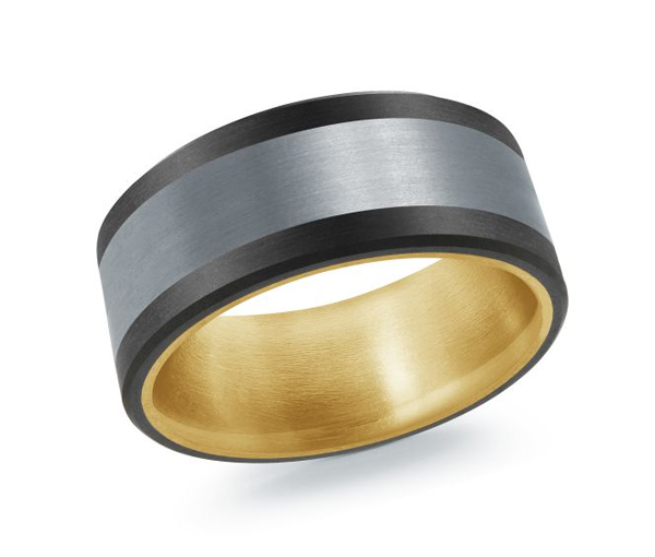 JONC EN OR 14K/FIBRE DE CARBONE ET TANTALE - ML MRDTN037Y - MALO JONC EN OR 14K/FIBRE DE CARBONE ET TANTALE - ML MRDTN037Y - MALO