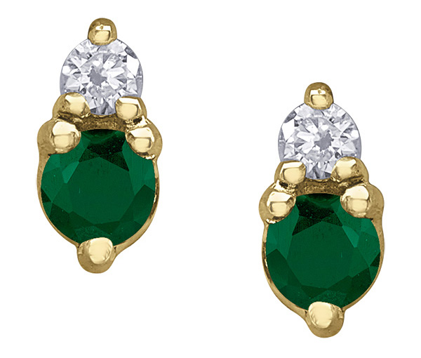 BOUCLES EN OR SERTIES DE DIAMANTS ET DE PIERRES DE NAISSANCES VARIÉES - CR DX951YEM - BIJOUX CANADIEN BOUCLES EN OR SERTIES DE DIAMANTS ET DE PIERRES DE NAISSANCES VARIÉES - CR DX951YEM - BIJOUX CANADIEN