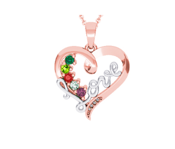 PENDENTIF FAMILIAL EN ARGENT ET EN OR SERTI DE PIERRES VÉRITABLES - BH FG102PRW14 - BEVERLY HILLS PENDENTIF FAMILIAL EN ARGENT ET EN OR SERTI DE PIERRES VÉRITABLES - BH FG102PRW14 - BEVERLY HILLS