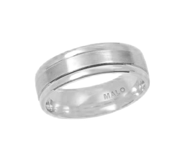 JONC POUR HOMME EN OR 10K CONFORT - ML JM170/7W - MALO JONC POUR HOMME EN OR 10K CONFORT - ML JM170/7W - MALO