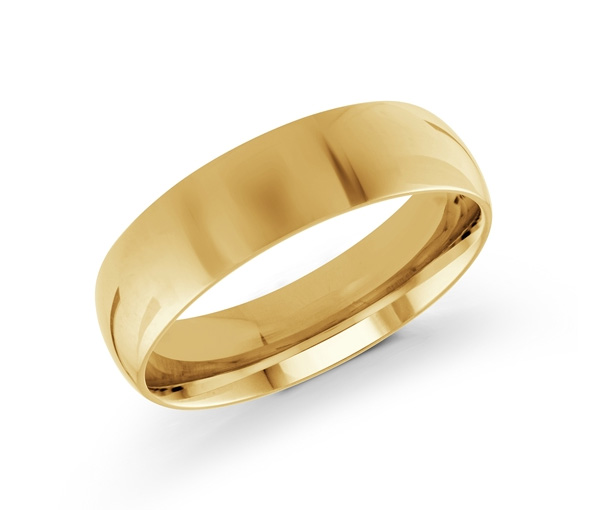 JONC DÔME UNI EN OR CONFORT FIT 6MM DE LARGEUR 1.2MM D'ÉPAISSEUR - ML J208Y14/7 - MALO JONC DÔME UNI EN OR CONFORT FIT 6MM DE LARGEUR 1.2MM D'ÉPAISSEUR - ML J208Y14/7 - MALO