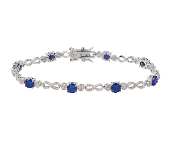 BRACELET STYLE TENNIS EN ARGENT RHODIÉ SERTI DE CUBIQUES ZIRCONIAS DE COULEURS VARIÉES - SP BGB00313B - BIJOUX D'IMPORTATION BRACELET STYLE TENNIS EN ARGENT RHODIÉ SERTI DE CUBIQUES ZIRCONIAS DE COULEURS VARIÉES - SP BGB00313B - BIJOUX D'IMPORTATION