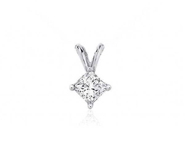 PENDENTIF SOLITAIRE EN OR JAUNE OU BLANC SERTI D'UN CUBIQUE ZIRCONIA PRINCESSE - MB PCZP10W - BIJOUX D'IMPORTATION PENDENTIF SOLITAIRE EN OR JAUNE OU BLANC SERTI D'UN CUBIQUE ZIRCONIA PRINCESSE - MB PCZP10W - BIJOUX D'IMPORTATION
