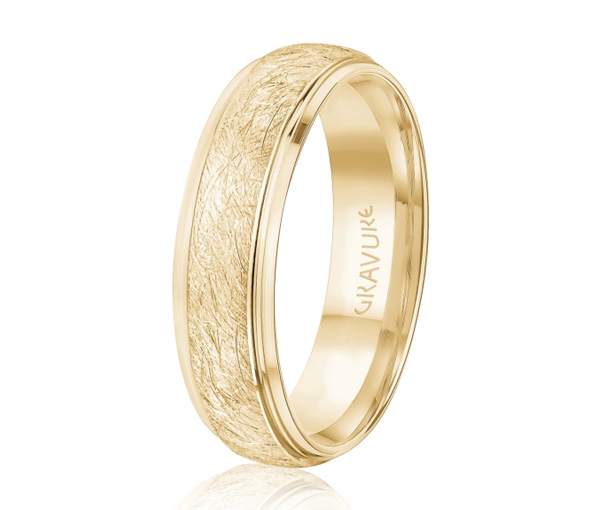 JONC EN OR OU EN PLATINE AVEC MOTIF SCRATCH AU CENTRE - ML GH1290Y10 - MALO JONC EN OR OU EN PLATINE AVEC MOTIF SCRATCH AU CENTRE - ML GH1290Y10 - MALO