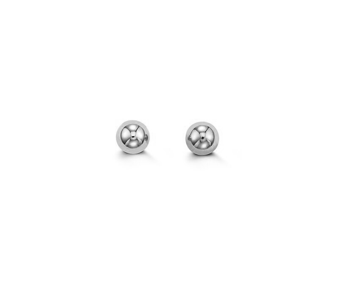 BOUCLES BOULES FIXES EN OR 14K JAUNE OU BLANC - SY 9001W6MM - BIJOUX D'IMPORTATION BOUCLES BOULES FIXES EN OR 14K JAUNE OU BLANC - SY 9001W6MM - BIJOUX D'IMPORTATION