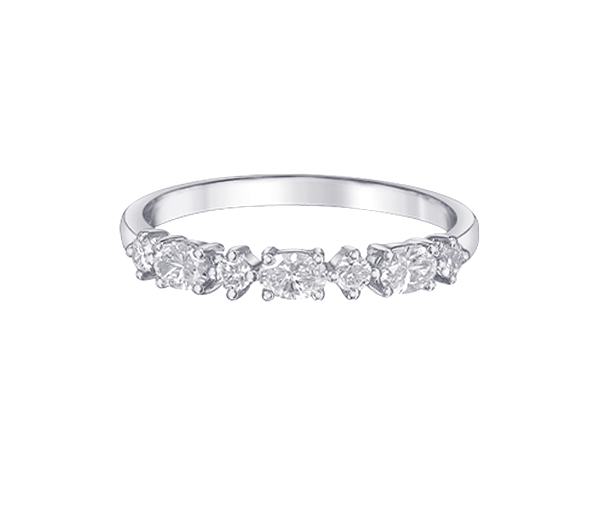 BAGUE EN OR JAUNE OU BLANC SERTIE DE DIAMANTS DE LABORATOIRE - CR LD172W40 - BIJOUX CANADIEN BAGUE EN OR JAUNE OU BLANC SERTIE DE DIAMANTS DE LABORATOIRE - CR LD172W40 - BIJOUX CANADIEN