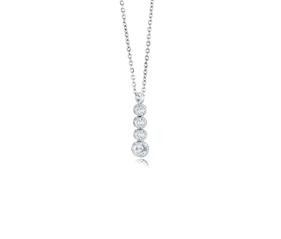 PENDENTIF EN ACIER OU ACIER/PVD OR SERTI E CUBIQUES ZIRCONIAS DÉGRADÉS - IG SWP116 - VELORIA PENDENTIF EN ACIER OU ACIER/PVD OR SERTI E CUBIQUES ZIRCONIAS DÉGRADÉS - IG SWP116 - VELORIA