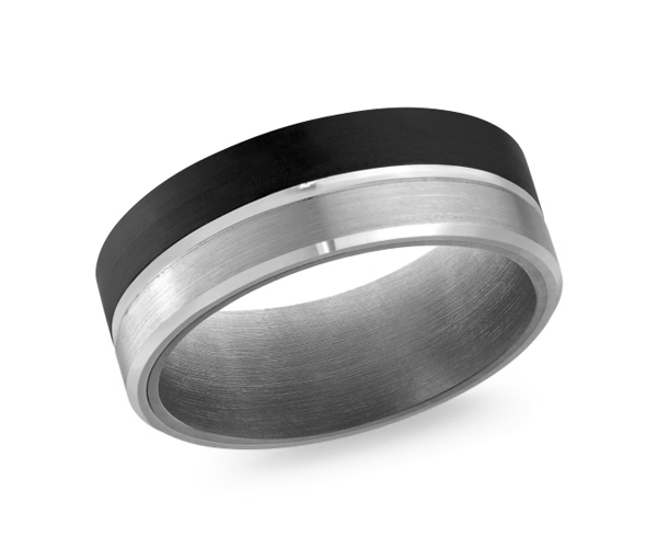 JONC EN TANTAL/PVD NOIR ET OR JAUNE - ML MRDTS038W - MALO JONC EN TANTAL/PVD NOIR ET OR JAUNE - ML MRDTS038W - MALO