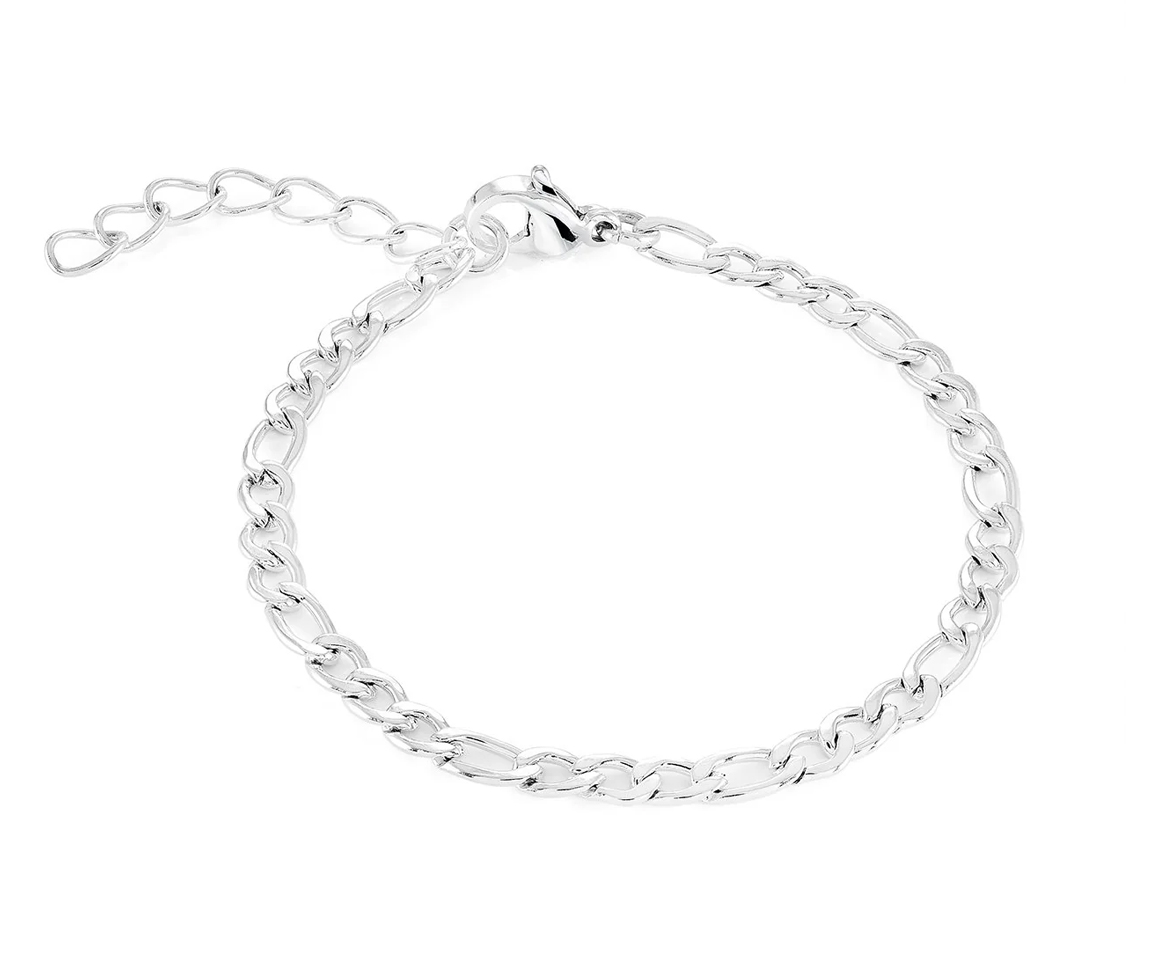 BRACELET MAILLE FIGARO - IG SWB248 - MINI-VÉLORIA BRACELET MAILLE FIGARO - IG SWB248 - MINI-VÉLORIA