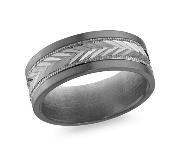 JONC EN TANTALE ET OR 14K - ML MRDTC60W - MALO JONC EN TANTALE ET OR 14K - ML MRDTC60W - MALO