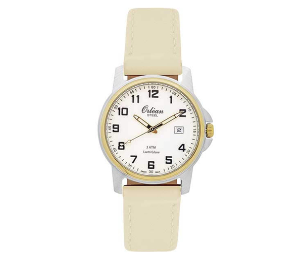 MONTRE ORLEAN ACIER 2T LUMIGLOW - BA ME3192-BG - ORLEAN MONTRE ORLEAN ACIER 2T LUMIGLOW - BA ME3192-BG - ORLEAN