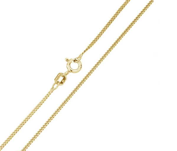 CHAINE EN OR JAUNE OU BLANC À MAILLE GOURMETE - MB CURB030Y20 - BIJOUX D'IMPORTATION CHAINE EN OR JAUNE OU BLANC À MAILLE GOURMETE - MB CURB030Y20 - BIJOUX D'IMPORTATION