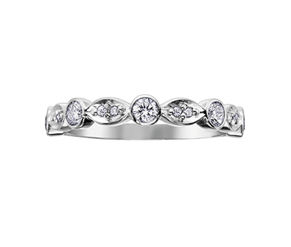 JONC EN OR BLANC SERTI DE PIERRES DE COULEURS VARIÉES ET DE DIAMANTS - CR DX463W33 - BIJOUX CANADIEN JONC EN OR BLANC SERTI DE PIERRES DE COULEURS VARIÉES ET DE DIAMANTS - CR DX463W33 - BIJOUX CANADIEN