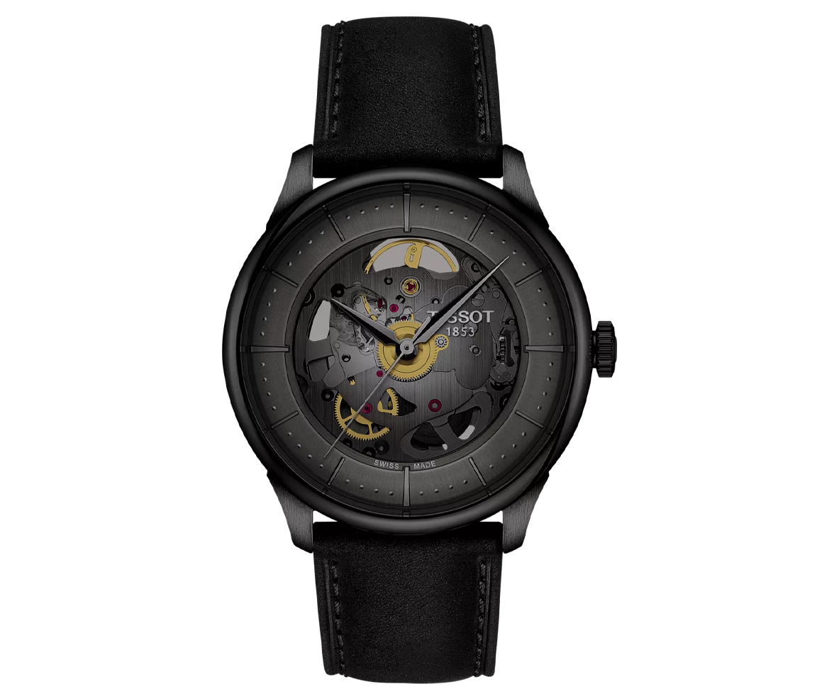 MONTRE TISSOT CHEMIN DES TOURELLES SQUELETTE - T1398363644100 - TISSOT MONTRE TISSOT CHEMIN DES TOURELLES SQUELETTE - T1398363644100 - TISSOT