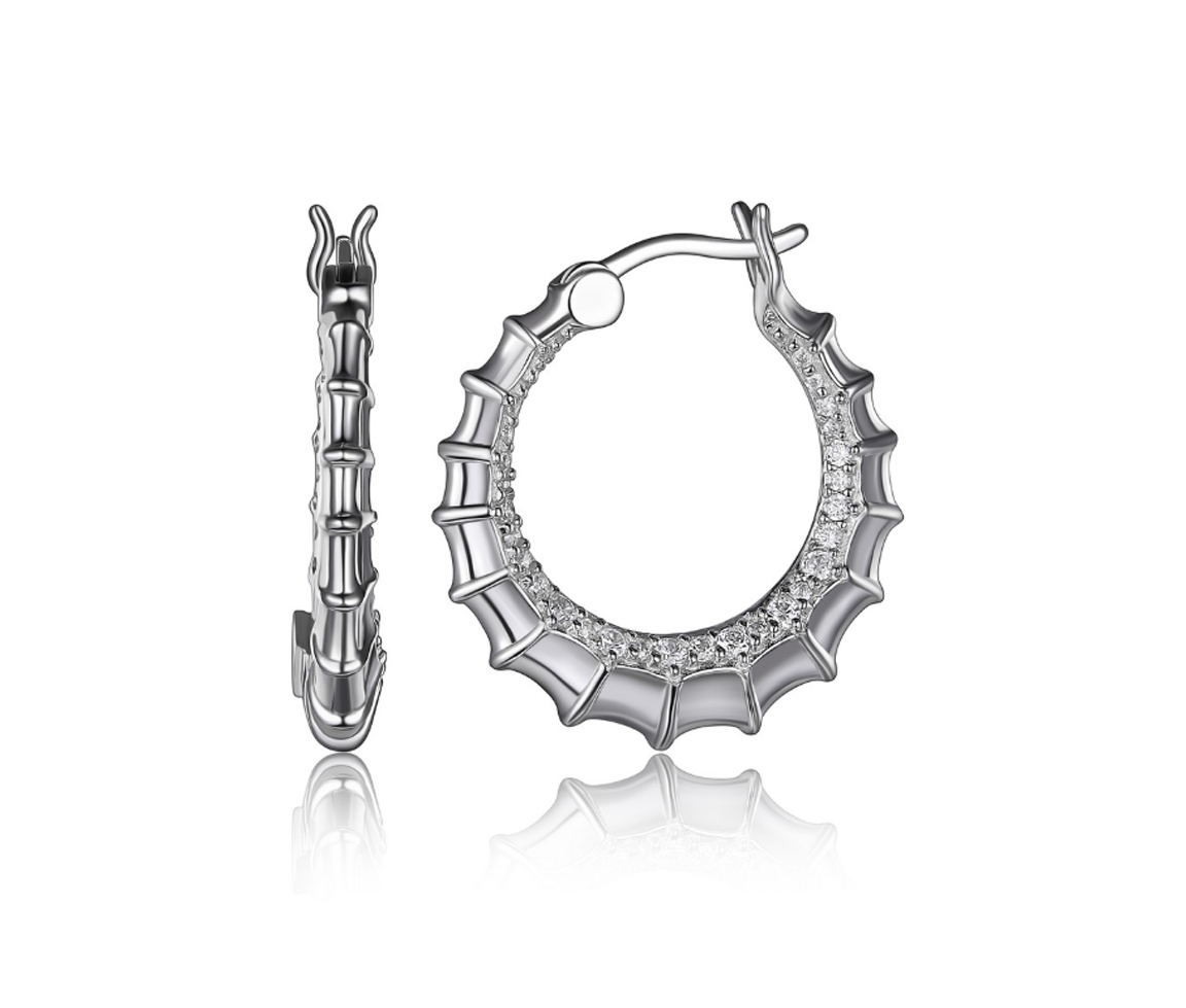 BOUCLES ANNEAUX ARGENT SEAHORSE CZ - PJ R2LC86000J - ELLE BOUCLES ANNEAUX ARGENT SEAHORSE CZ - PJ R2LC86000J - ELLE