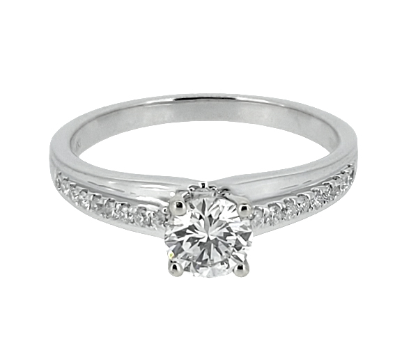 BAGUE EN OR 14K BLANC SERTIE DE DIAMANTS - SJ LBD23 - BIJOUTERIE SUISSE BAGUE EN OR 14K BLANC SERTIE DE DIAMANTS - SJ LBD23 - BIJOUTERIE SUISSE
