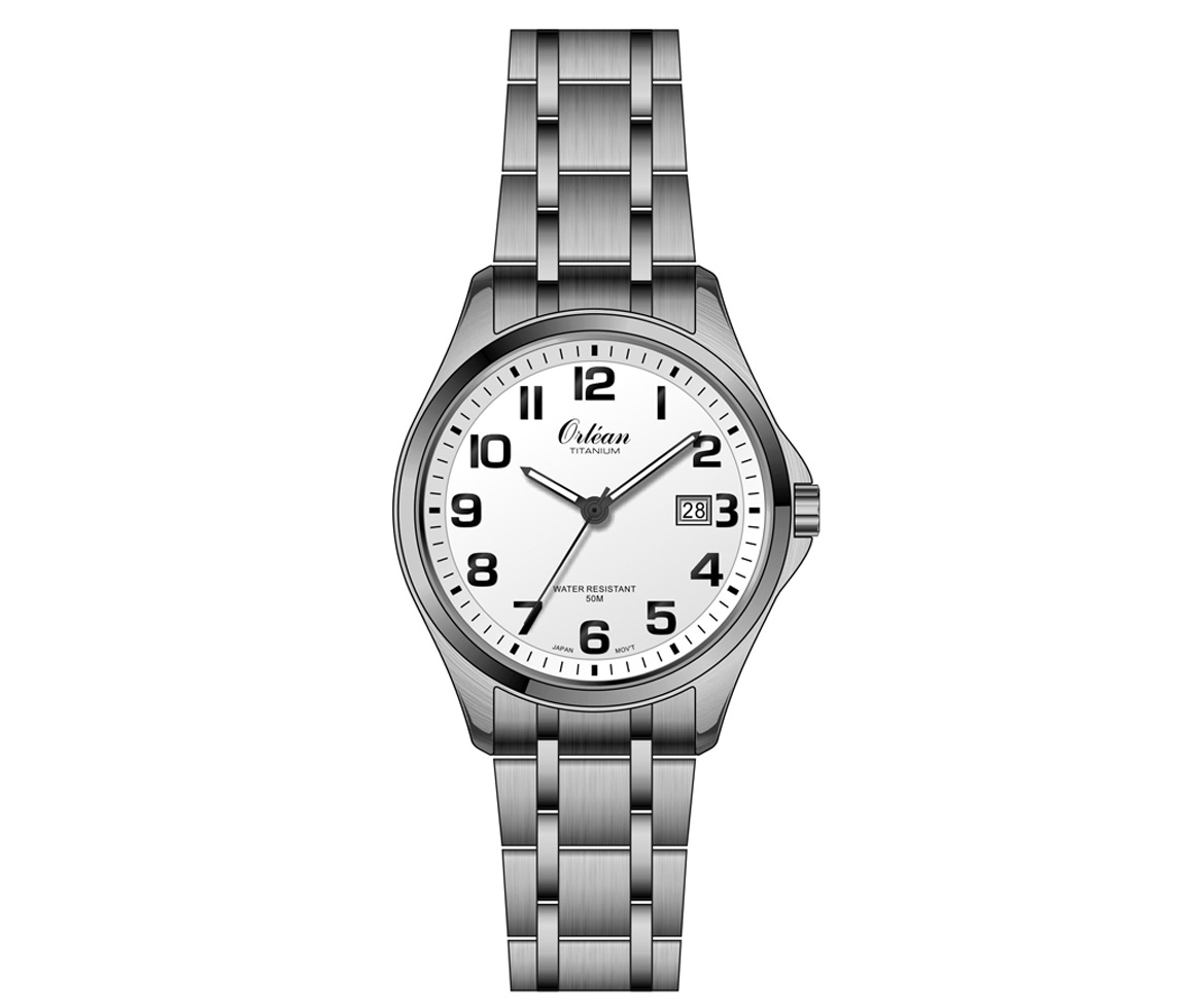 MONTRE ORLEAN EN TITANE POUR DAME - BA ME3259 - ORLEAN MONTRE ORLEAN EN TITANE POUR DAME - BA ME3259 - ORLEAN