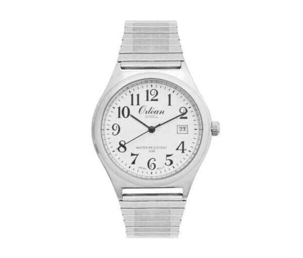 MONTRE ORLEAN EN ACIER AVEC BRACELET EXTENSIBLE - BA ME3491 - ORLEAN MONTRE ORLEAN EN ACIER AVEC BRACELET EXTENSIBLE - BA ME3491 - ORLEAN