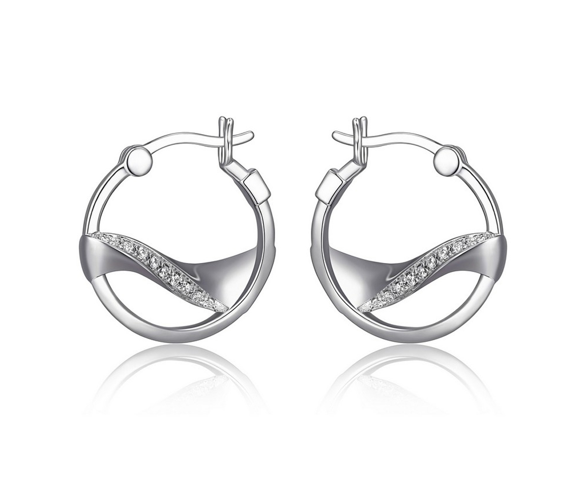 BOUCLES ELLE ANNEAUX VAGUE DE CUBIQUES ZIRCONIAS - PJ R2LCDQ000J - ELLE BOUCLES ELLE ANNEAUX VAGUE DE CUBIQUES ZIRCONIAS - PJ R2LCDQ000J - ELLE