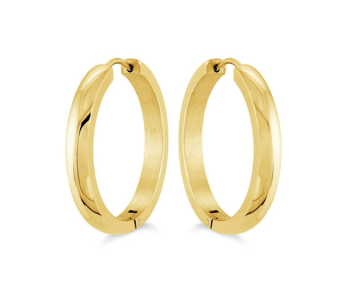 BOUCLES ANNEAUX UNIES EN ACIER/PVD OR - IG SHEA60GO - VELORIA BOUCLES ANNEAUX UNIES EN ACIER/PVD OR - IG SHEA60GO - VELORIA