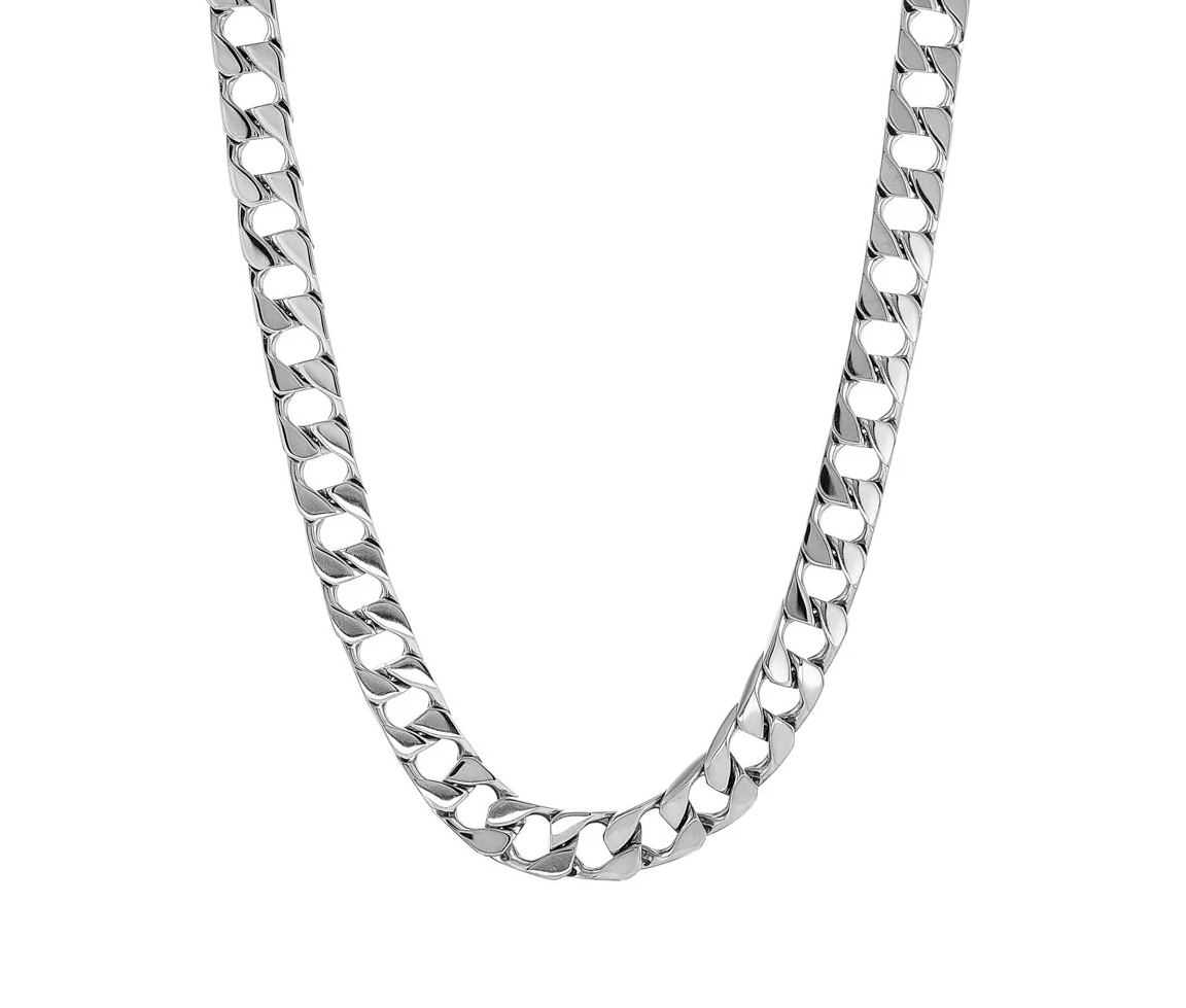 CHAINE EN ACIER À MAILLE GOURMETTE PLATE - IG SN107/24 - ITALGEM CHAINE EN ACIER À MAILLE GOURMETTE PLATE - IG SN107/24 - ITALGEM