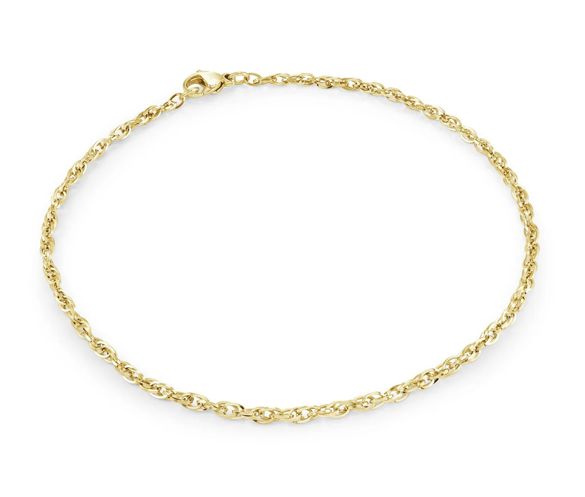 CHAINE EN ACIER/PVD OR À MAILLE OLYMPIQUE - IG SWN110/20 - VELORIA CHAINE EN ACIER/PVD OR À MAILLE OLYMPIQUE - IG SWN110/20 - VELORIA