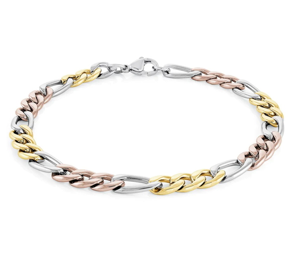 CHAINE DE CHEVILLE EN ACIER 3 TONS À MAILLE FIGARO - IG STCN2/10 - ITALGEM CHAINE DE CHEVILLE EN ACIER 3 TONS À MAILLE FIGARO - IG STCN2/10 - ITALGEM