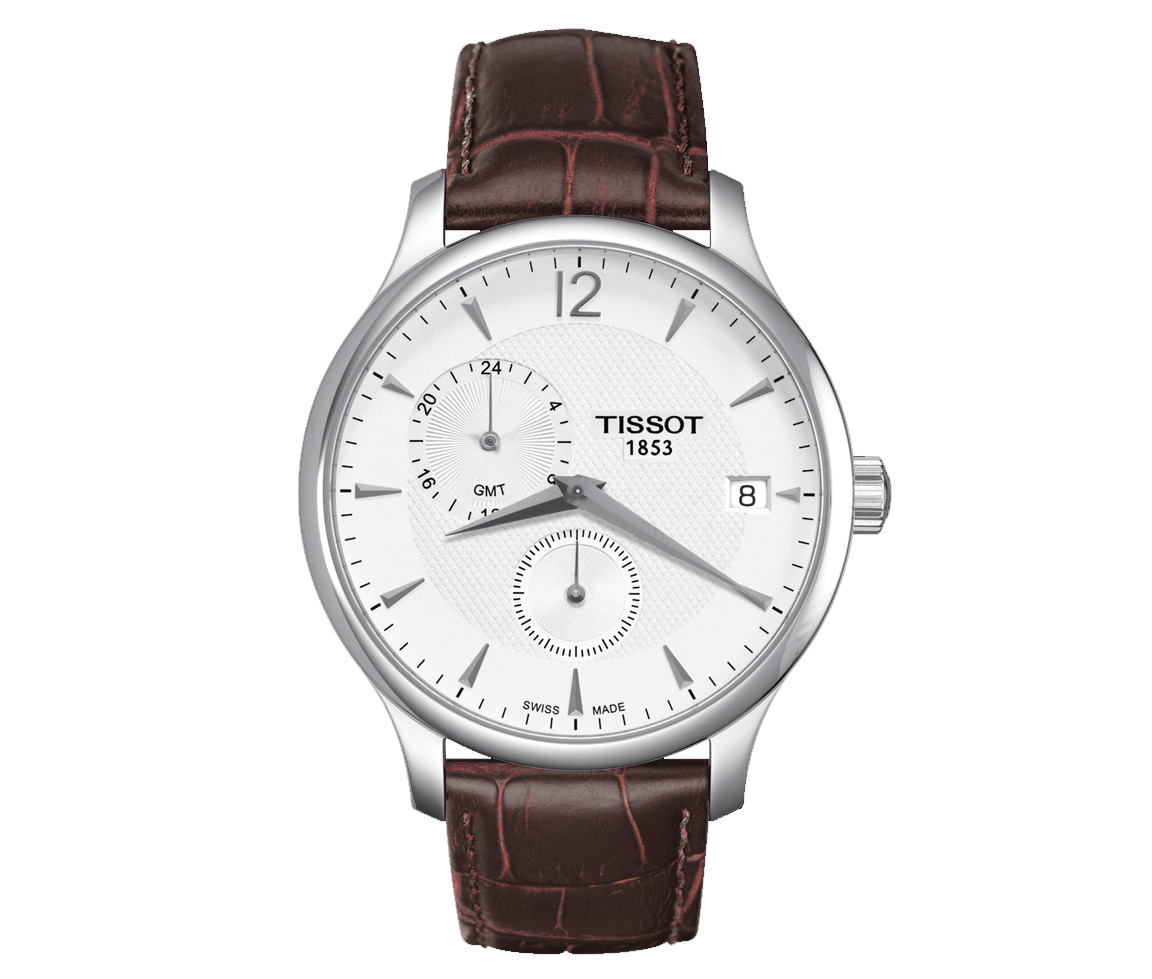 MONTRE TISSOT TRADITION GMT - T0636391603700 - TISSOT MONTRE TISSOT TRADITION GMT - T0636391603700 - TISSOT