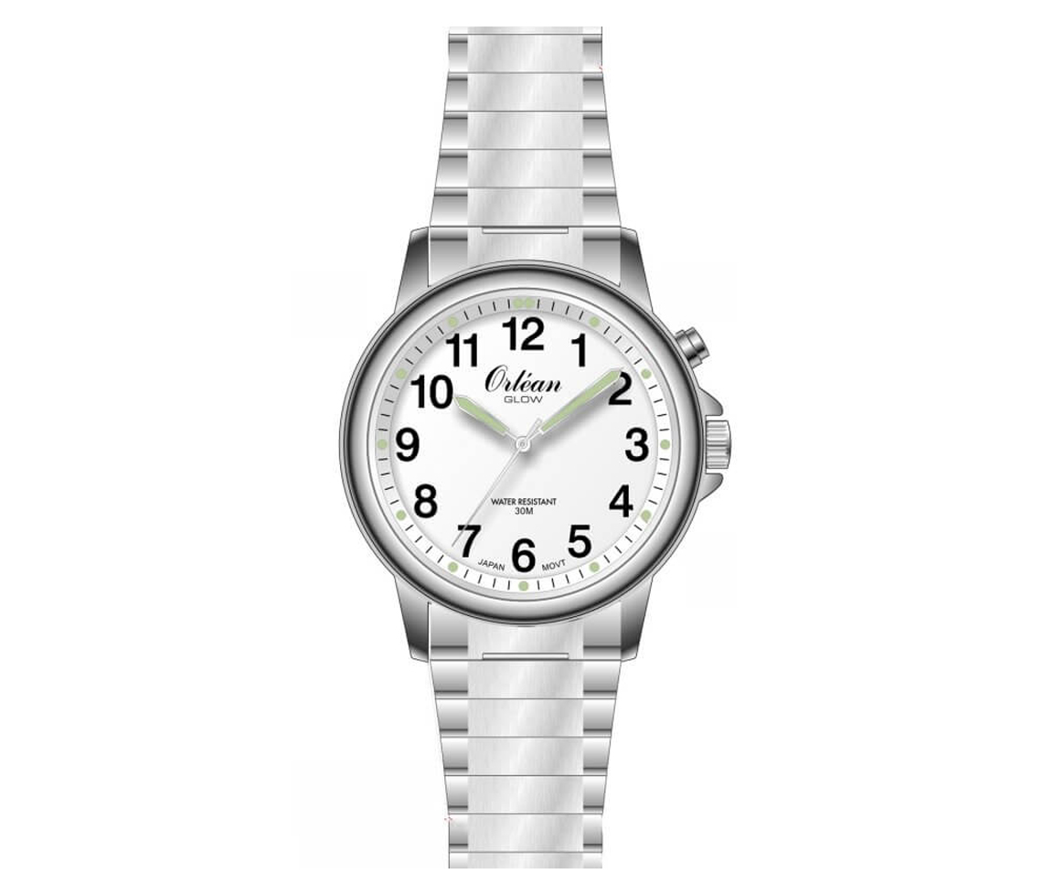 MONTRE ORLEAN EN ACIER - BA ME3639 - ORLEAN MONTRE ORLEAN EN ACIER - BA ME3639 - ORLEAN