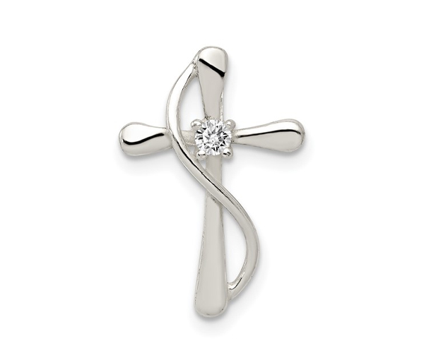 PENDENTIF CROIX EN ARGENT - QG QC7319 - IMPORTATION PENDENTIF CROIX EN ARGENT - QG QC7319 - IMPORTATION