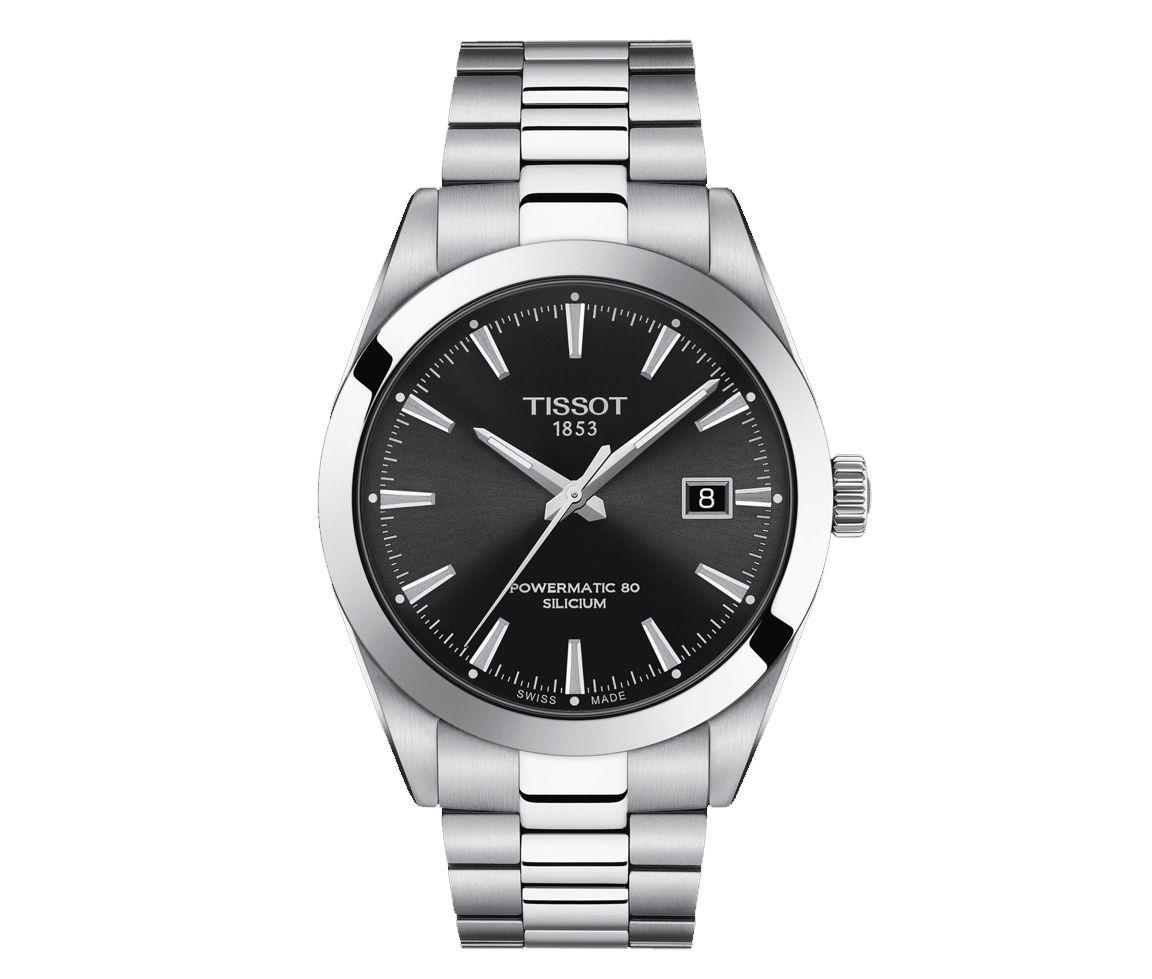 MONTRE TISSOT GENTLEMAN POWERMATIC 80 AU SILICIUM - T1274071105100 - TISSOT MONTRE TISSOT GENTLEMAN POWERMATIC 80 AU SILICIUM - T1274071105100 - TISSOT