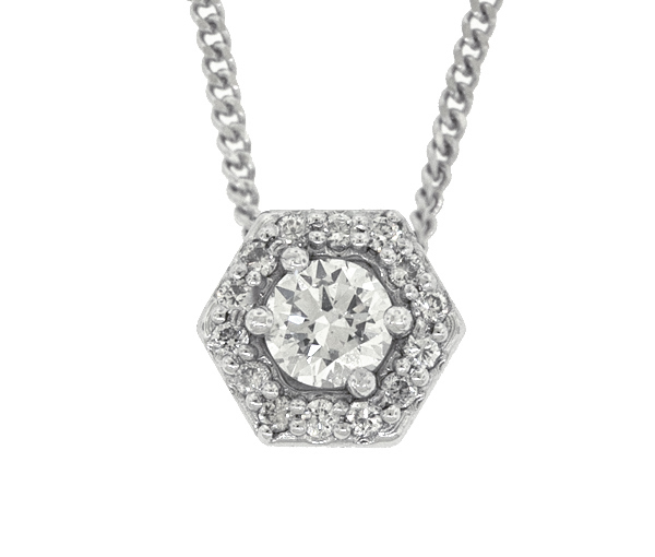 PENDENTIF 14K 0,37CT+14=0,13 DIAMANT SI1 - ST 87155W 37 - BIJOUX D'IMPORTATION PENDENTIF 14K 0,37CT+14=0,13 DIAMANT SI1 - ST 87155W 37 - BIJOUX D'IMPORTATION