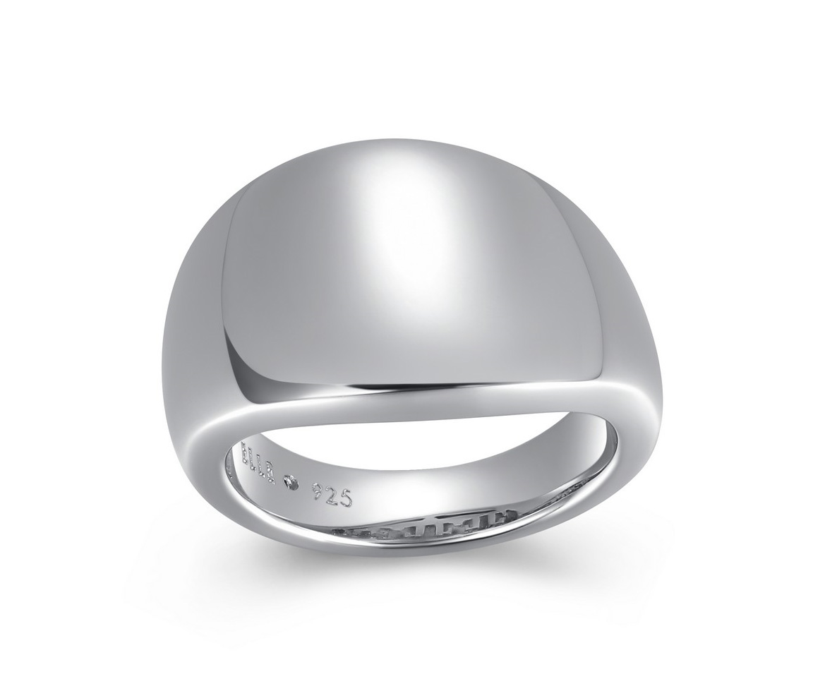 BAGUE GALET EN ARGENT RHODIÉ - PJ R4LAGRA0AG - ELLE BAGUE GALET EN ARGENT RHODIÉ - PJ R4LAGRA0AG - ELLE